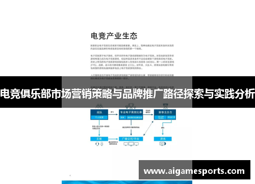 电竞俱乐部市场营销策略与品牌推广路径探索与实践分析